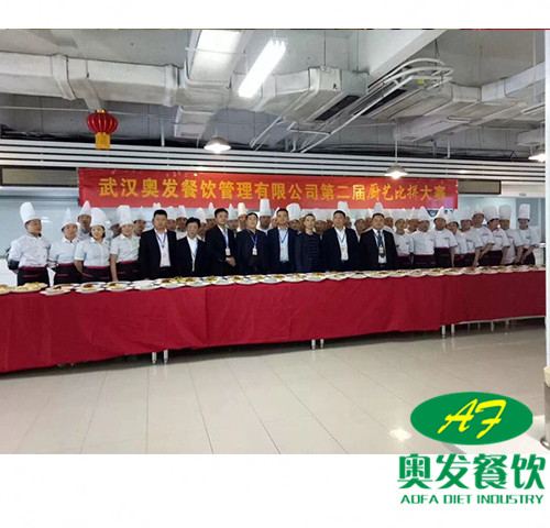 專業(yè)的廚師隊(duì)伍